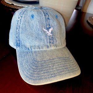 Denim American Eagle baseball cap